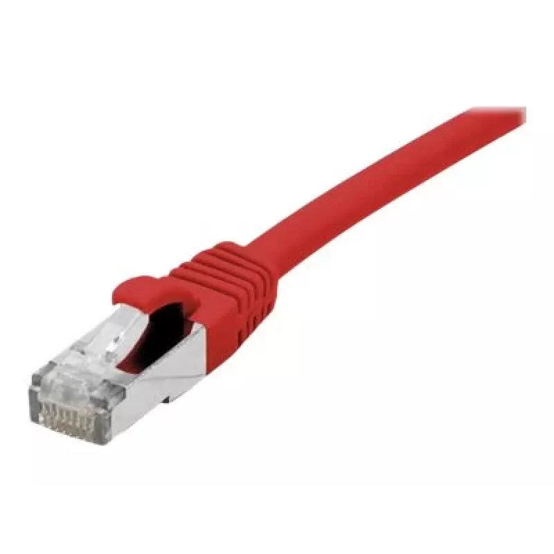 EXERTIS CONNECT Cat 6A S/FTP komutacinis kabelis, raudonas, 25 m 858477