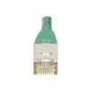 EXERTIS CONNECT Cat.6 F/UTP komutacinis kabelis, 1,5 m, žalias, plonas snagless apsauga 857920