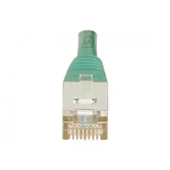 EXERTIS CONNECT Cat.6 F/UTP komutacinis kabelis, 1,5 m, žalias, plonas snagless apsauga 857920