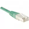 EXERTIS CONNECT Cat.6 F/UTP komutacinis kabelis, 1,5 m, žalias, plonas snagless apsauga 857920