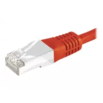 EXERTIS CONNECT Cat.6 S/FTP PiMF komutacinis kabelis, raudonas, 15 m 856919