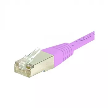 Exertis Connect 854478 Cat6 S/FTP komutacinis kabelis, rausvas, 0,5 m, RJ45