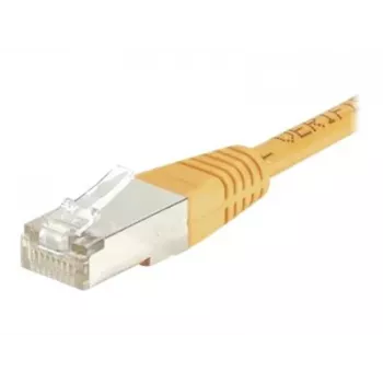 EXERTIS CONNECT CAT.6 F/UTP komutacinis kabelis, oranžinis, 7,0 m, plonas snagless apsauginis antgalis 857950