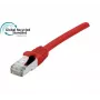 EXERTIS CONNECT Cat. 6A S/FTP komutacinis kabelis, 10 m, raudonas, be halogenų TPE, su apsauga nuo užkabinimo 854526