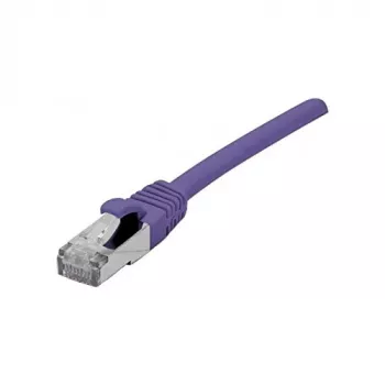EXERTIS CONNECT Cat 6A S/FTP komutacinis kabelis, violetinės spalvos, 0,15 m 858513