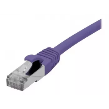 EXERTIS CONNECT Cat 6A S/FTP komutacinis kabelis, violetinės spalvos, 0,15 m 858513