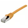 EXERTIS CONNECT S/FTP Cat 6A komutacinis kabelis, 15 m, oranžinis, plonas snagless 858539