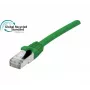 EXERTIS CONNECT Cat. 6A S/FTP komutacinis kabelis, TPE, be halogenų, GRS sertifikuotas, su fiksatoriaus apsauga, žalias, 10 m 854535