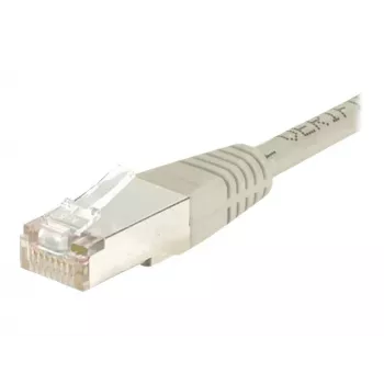 EXERTIS CONNECT Cat5e F/UTP komutacinis kabelis, RJ45, pilkas, 0,3 m 857130