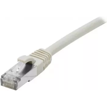 EXERTIS CONNECT Cat 6A S/FTP komutacinis kabelis, 0,3 m, pilkas 858402