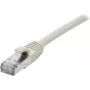 EXERTIS CONNECT Cat 6A S/FTP komutacinis kabelis, 0,3 m, pilkas 858402