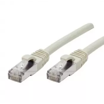EXERTIS CONNECT Cat 6A S/FTP komutacinis kabelis, 0,3 m, pilkas 858402