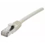EXERTIS CONNECT Cat. 6A U/UTP varinis komutacinis kabelis, pilkas, 1,0 m 59451
