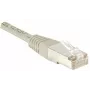 EXERTIS CONNECT Cat.6 F/UTP Ethernet komutacinis kabelis, pilkas, 1,5 m, plonas apsauginis įlinkimas, neužkliūvantis, RJ45 857900