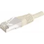 EXERTIS CONNECT CAT.6a F/UTP komutacinis kabelis, 0,3 m, pilkas, 10 Gbps 859501