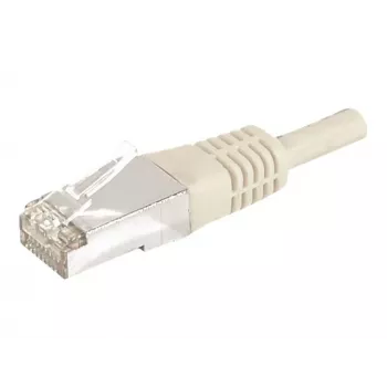 EXERTIS CONNECT CAT.6a F/UTP komutacinis kabelis, 0,3 m, pilkas, 10 Gbps 859501