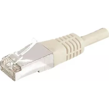 EXERTIS CONNECT Cat.6a F/UTP komutacinis kabelis, 1,5 m, pilkas, 10 Gbps, plonas snagless apsauginis antgalis 859504