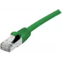 EXERTIS CONNECT Cat 6A S/FTP komutacinis kabelis, 7,5 m, žalias 858441