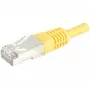 EXERTIS CONNECT Cat.6A S/FTP komutacinis kabelis, 0,5 m, geltonas, LSZH, plonas apsauginis užvalkalas 858330