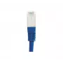 EXERTIS CONNECT CAT.6 S/FTP PiMF komutacinis kabelis, RJ45, mėlynas, 0,15 m 856814