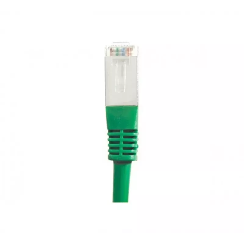 EXERTIS CONNECT CAT.6A S/FTP komutacinis kabelis, 7,5m, žalias, LSZH, 10Gbps 858351