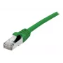 EXERTIS CONNECT Cat 6A S/FTP komutacinis kabelis, 0,3 m, žalias 858434