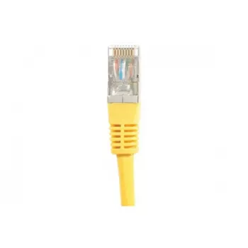 EXERTIS CONNECT Cat.6A S/FTP komutacinis kabelis, 20 m, geltonas, LSZH, plonas snagless apsauga 858339