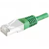 EXERTIS CONNECT CAT.6 S/FTP komutacinis kabelis, 0,5 m, žalias 856830