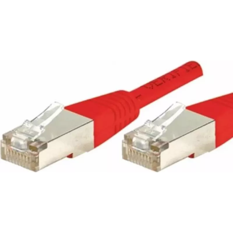 Exertis Connect 856847 Cat6 S/FTP komutacinis kabelis, 1 m, raudonas