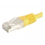 EXERTIS CONNECT Cat.6a F/UTP komutacinis kabelis, 1 m, geltonas, 10 Gbps 859563