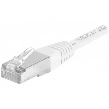 EXERTIS CONNECT Cat.6a F/UTP komutacinis kabelis, 2 m, baltas, 10 Gbps 859580