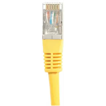 Exertis Connect Cat6 S/FTP Ethernet komutacinis kabelis, RJ45, geltonas, 3 m 856876
