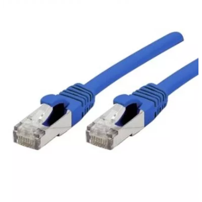 EXERTIS CONNECT Cat 6A S/FTP komutacinis kabelis, 10 m, mėlynas 858458