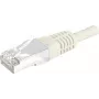 EXERTIS CONNECT Cat.6a F/UTP komutacinis kabelis, 0,5 m, pilkas, 10 Gbps, plonas apsauginis įlinkimas 859502