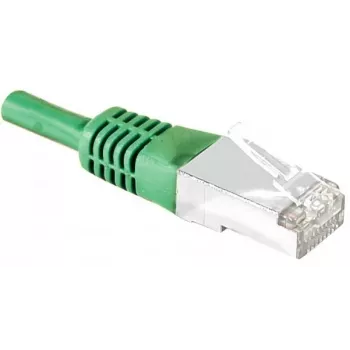 EXERTIS CONNECT S/FTP Cat.6 komutacinis kabelis, PiMF, žalias, 5,0 m 856884