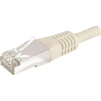 EXERTIS CONNECT Cat.6a F/UTP komutacinis kabelis, pilkas, 1,0 m, 10 Gbps, Slim Bend Protection 859503