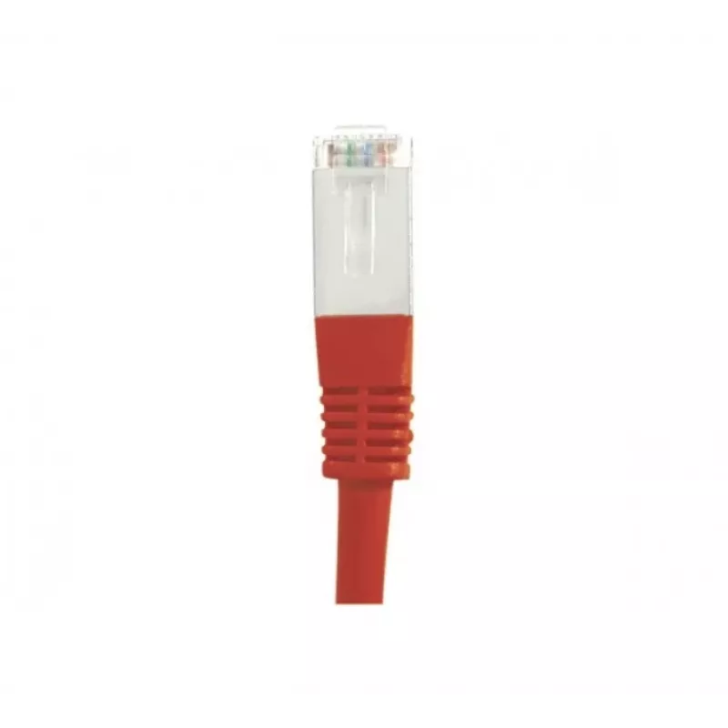 EXERTIS CONNECT Cat6 S/FTP PiMF komutacinis kabelis, RJ45, raudonas, 10 m 856892