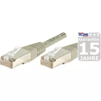 EXERTIS CONNECT CAT.6a F/UTP komutacinis kabelis, 25 m, pilkas, 10 Gbps 859512