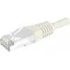EXERTIS CONNECT CAT.6a F/UTP komutacinis kabelis, 25 m, pilkas, 10 Gbps 859512