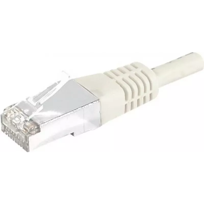 EXERTIS CONNECT CAT.6a F/UTP komutacinis kabelis, 25 m, pilkas, 10 Gbps 859512