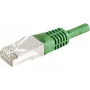 EXERTIS CONNECT Cat.6a F/UTP komutacinis kabelis, 0,15 m, žalias, 10 Gbps 859545