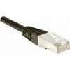Exertis Connect 857110 Cat5e F/UTP tinklo komutacinis kabelis, 0,15 m, juodas