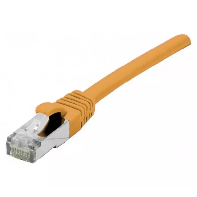 EXERTIS CONNECT Cat 6A S/FTP komutacinis kabelis, RJ45, LSZH, oranžinis, 0,15 m 858529