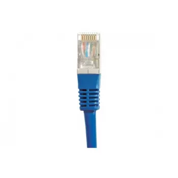 EXERTIS CONNECT Cat.6A S/FTP komutacinis kabelis, 1 m, mėlynas 858316
