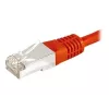 EXERTIS CONNECT CAT.6a F/UTP komutacinis kabelis, 7,5 m, raudonas, 10 Gbps, LSZH 859538