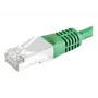 EXERTIS CONNECT Cat.6a F/UTP komutacinis kabelis, 1,5 m, žalias, 10 Gbps 859549