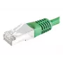 EXERTIS CONNECT Cat.6A S/FTP komutacinis kabelis, 0,5 m, žalias, 858345