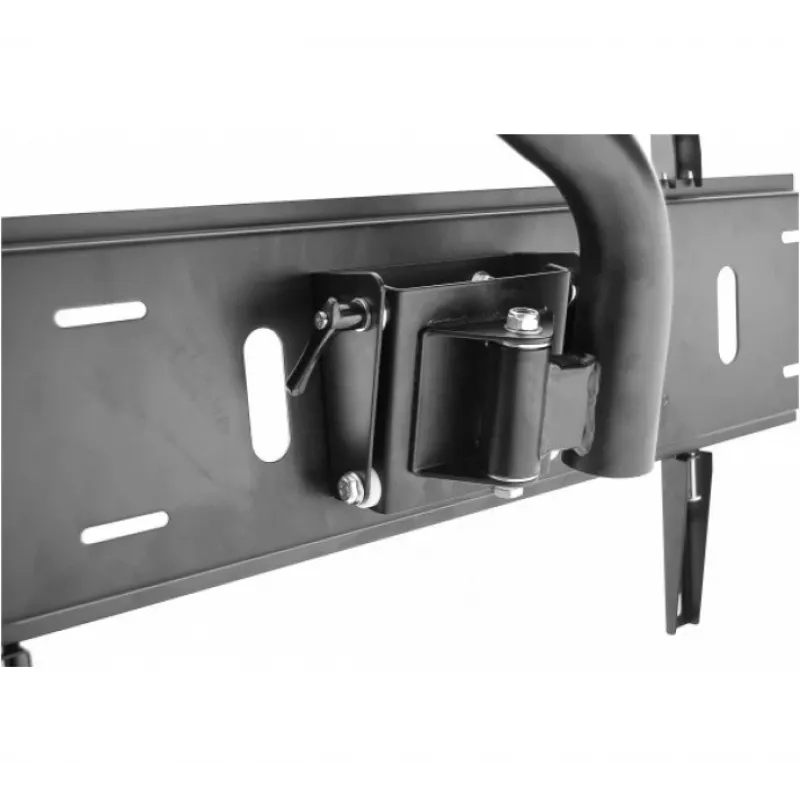 EXERTIS CONNECT lubinis laikiklis 37-60 colių plokštiems ekranams, VESA iki 600x400, 80 kg, pakreipimas ir pasukimas, juodas 903231