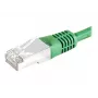 EXERTIS CONNECT Cat.6 S/FTP PiMF komutacinis kabelis, RJ45, žalias, 3 m 856875