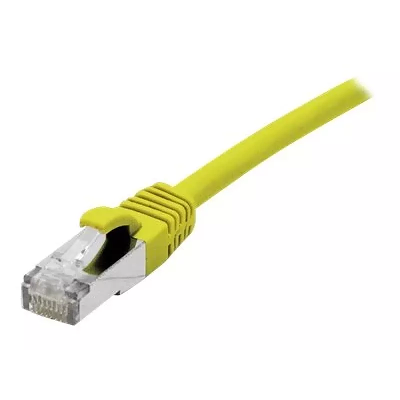 Exertis Connect 858428 Cat6a S/FTP komutacinis kabelis, 20 m, geltonas